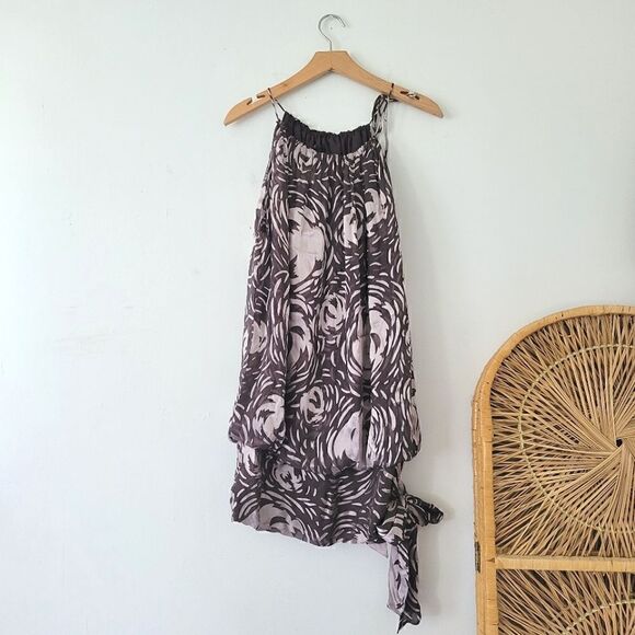 BCBG MaxAzria Womens Silk Blend Top Dress SZ XS Tank Sleeveless Party - Picture 1 of 9